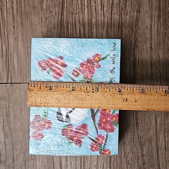 Mellow Monkey, Chickadee, canvas, 5x4 , wall decor, picture - Picture 6 of 7